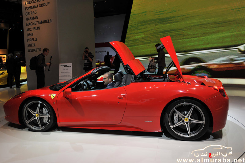 إطلاق سيارة فيراري 458 سبايدر في السعودية وصور للتدشين من "الرياض" Ferrari 458 Spider 5