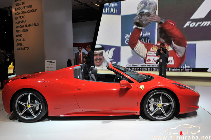 إطلاق سيارة فيراري 458 سبايدر في السعودية وصور للتدشين من "الرياض" Ferrari 458 Spider 8
