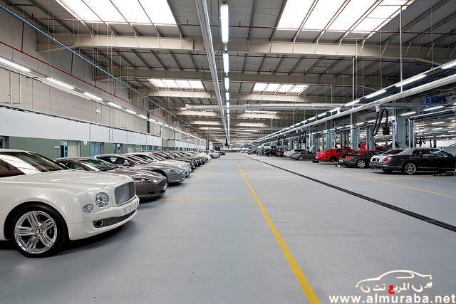 إفتتاح أكبر ورشة عمل لسيارات "بنتلي" في العالم بمدينة دبي بالصور Bentley Emirates in Dubai 12