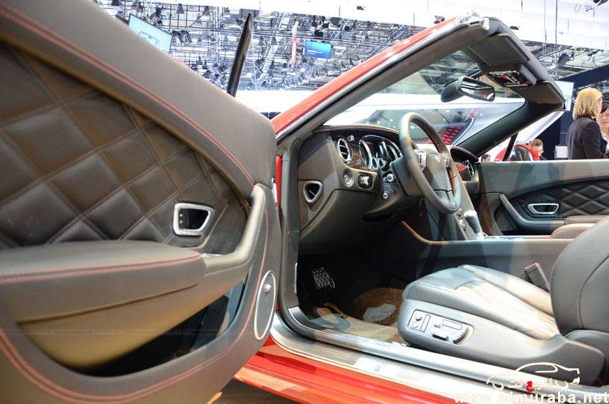 بنتلي تطلق سيارتها بنتلي كونتيننتال جي تي سي الفاخرة بمعرض باريس ذات السقف المكشوف Bentley 15