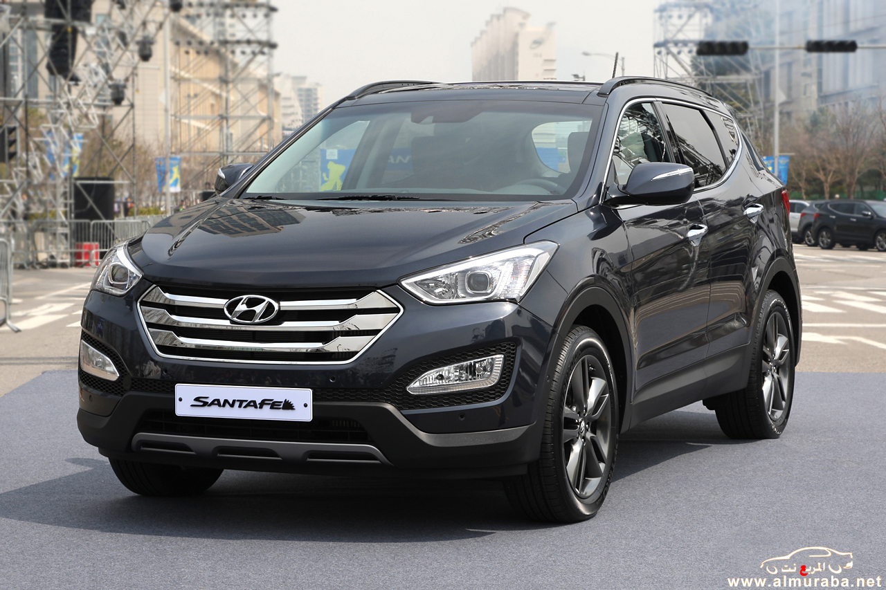 هيونداي سنتافي 2013 تصل الى جدة في اول صورة حصرية لها مع الاسعار المتوقعة Hyundai Santafe 2