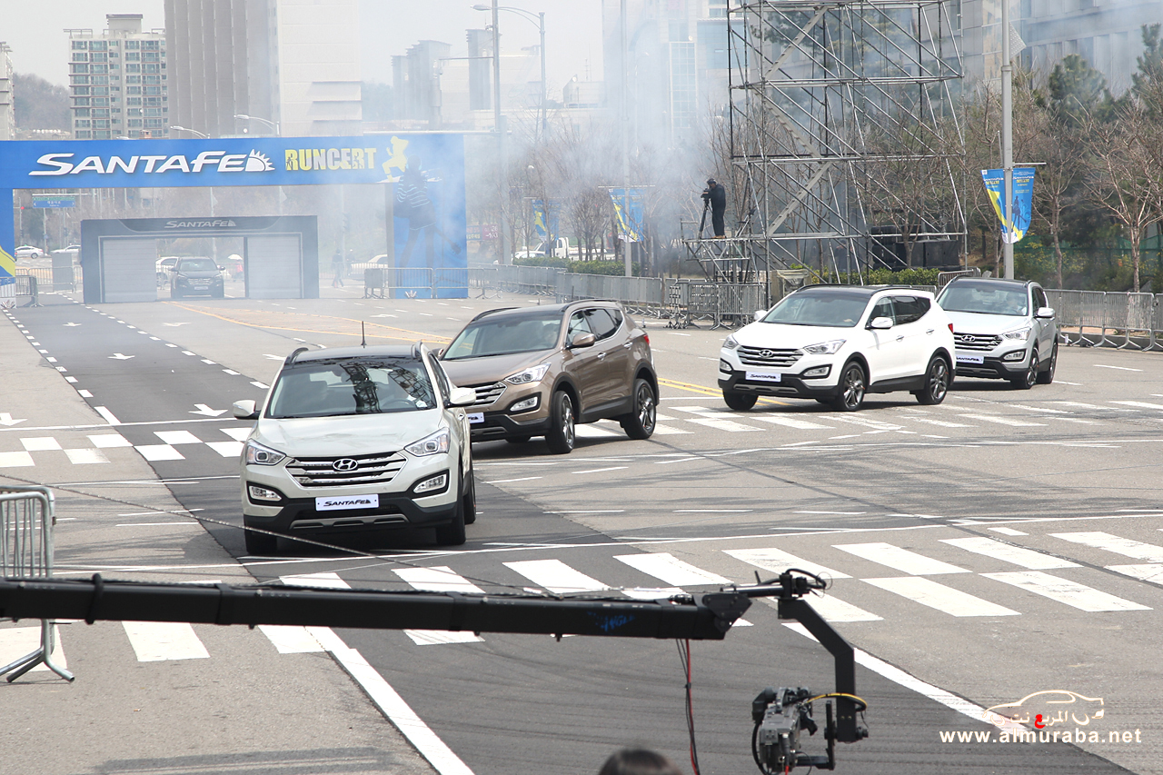 هيونداي سنتافي 2013 تصل الى جدة في اول صورة حصرية لها مع الاسعار المتوقعة Hyundai Santafe 55
