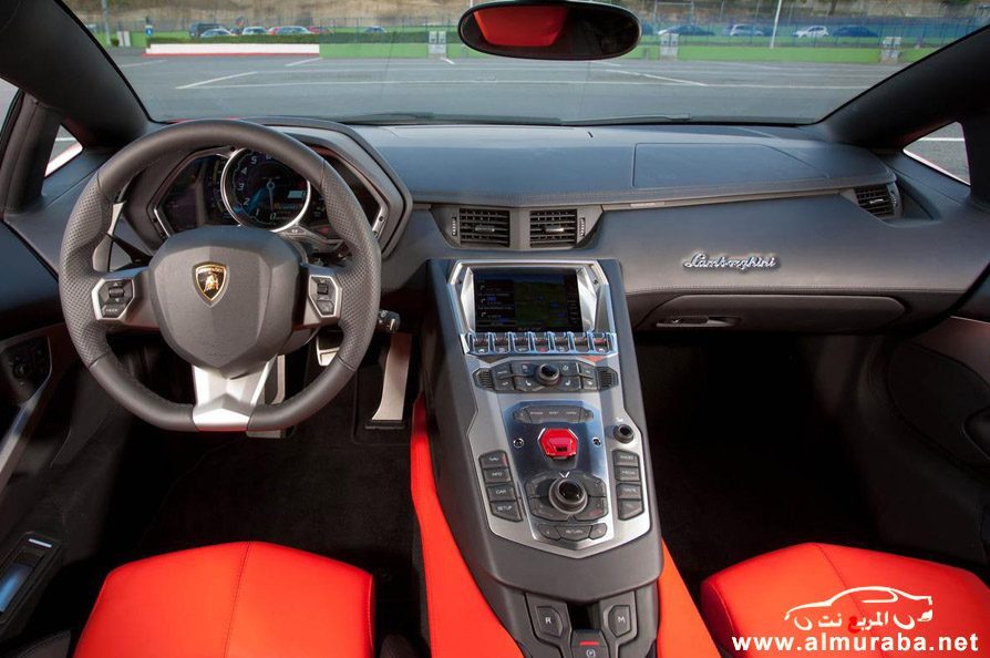 لمبرجيني افنتادور 2013 بتطويرات الجديدة خلال تجربتها في ايطاليا Lamborghini Aventador 2013 51