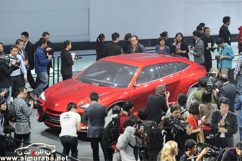 الكشف رسمياً الان عن جيب لمبرجيني في معرض بكين للسيارات صور من الحدث Lamborghini Urus 4