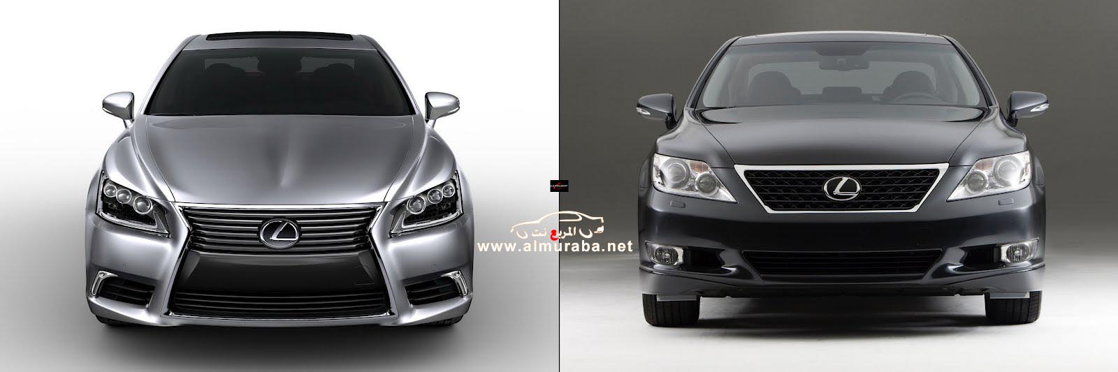 لكزس ال اس 460 2013 سبورت في صور تشويقية جديدة نشرتها لكزس مع المقارنة Lexus LS460 90