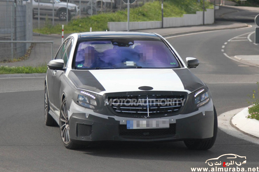 مرسيدس بانوراما 2014 اس كلاس الجديدة في اول صور تجسسية من الداخل والخارج Mercedes 2014 28