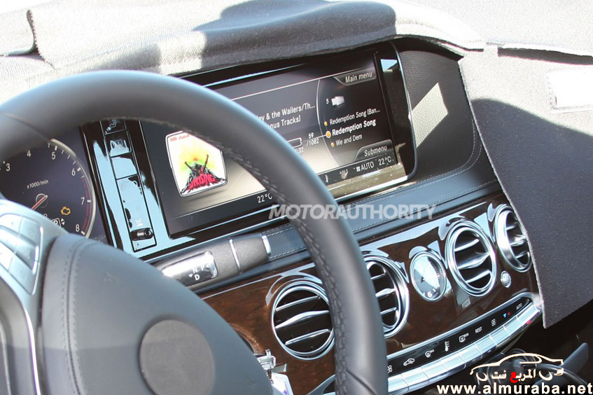 مرسيدس بانوراما 2014 اس كلاس الجديدة في اول صور تجسسية من الداخل والخارج Mercedes 2014 36