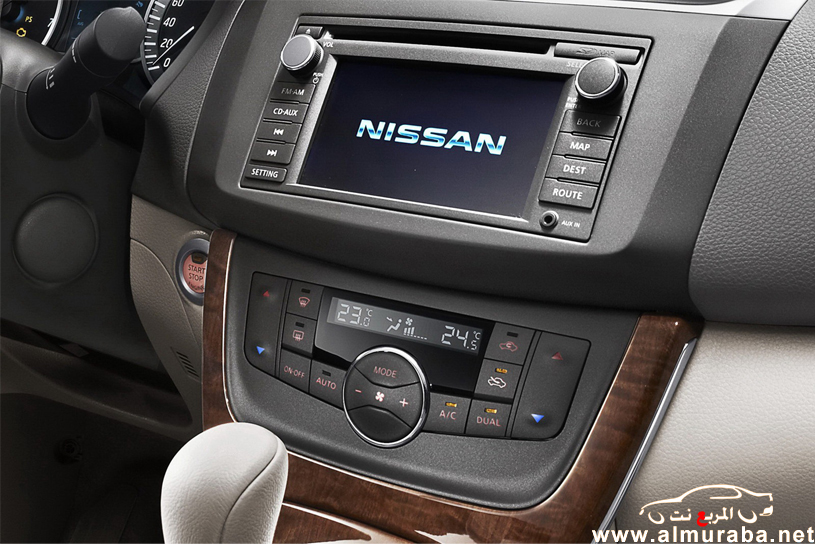 نيسان سنترا 2013 بشكلها الجديد صور واسعار ومواصفات Nissan Sentra 2013 56