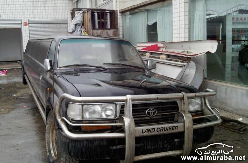 بالصور اطول لاندكروزر في الصين يتحول الى تاكسي Toyota Landcruiser 13