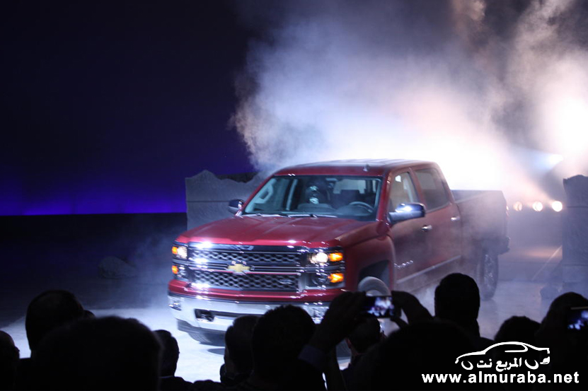 الكشف رسمياً عن شفرولية سلفرادو 2014 بالشكل الجديد بالصور من الحفل Chevrolet Silverado 2014 3