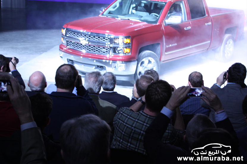 الكشف رسمياً عن شفرولية سلفرادو 2014 بالشكل الجديد بالصور من الحفل Chevrolet Silverado 2014 44