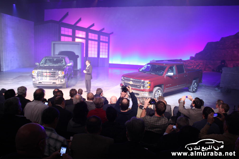 الكشف رسمياً عن شفرولية سلفرادو 2014 بالشكل الجديد بالصور من الحفل Chevrolet Silverado 2014 47