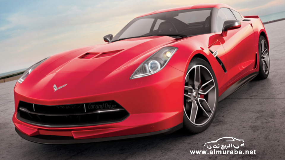حصرياً اول صور لسيارة كورفيت سي سفن 2014 بشكلها الجديدة كلياً Corvette C7 2014 15
