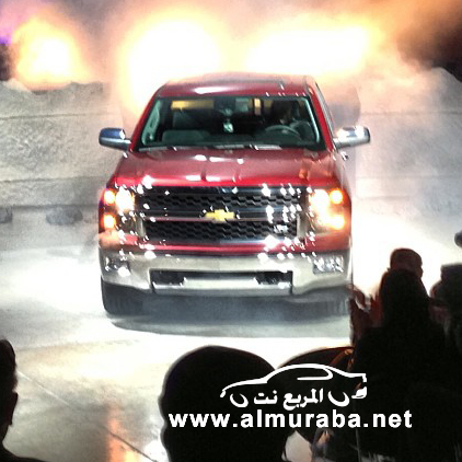 الكشف رسمياً عن شفرولية سلفرادو 2014 بالشكل الجديد بالصور من الحفل Chevrolet Silverado 2014 57