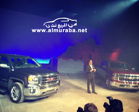 الكشف رسمياً عن شفرولية سلفرادو 2014 بالشكل الجديد بالصور من الحفل Chevrolet Silverado 2014 12