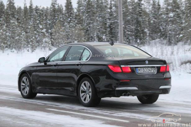 صور تجسسية لتغييرات بي ام دبليو الفئة السابعة 2013 BMW Series 7 3