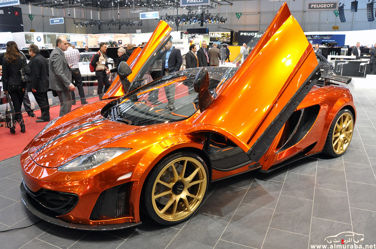 ماكلارين معدلة من منسوري تتواجد في معرض جنيف بقوة 670 حصان Mansory Mclaren