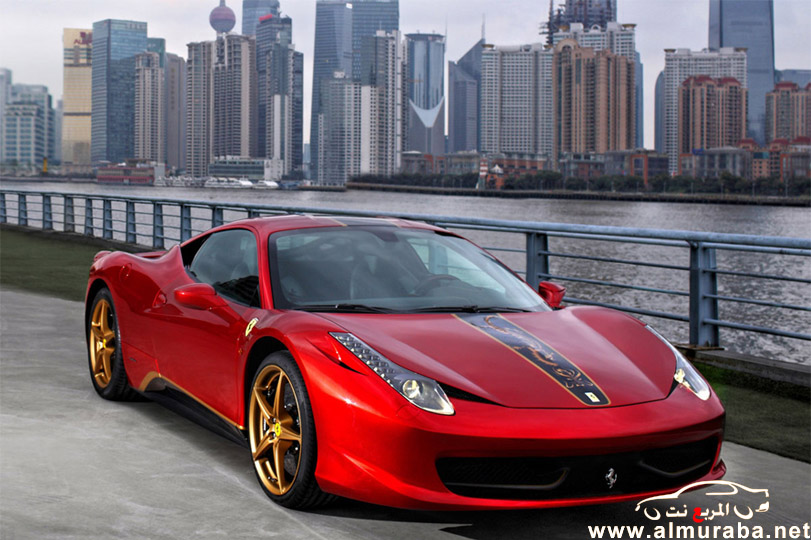 فيراري 458 تنتج 20 نسخة خاصة بمناسبة مرور 20 سنة على دخولها في الصين Ferrari 458 5