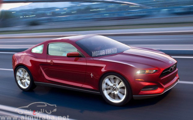 شكل تصويري لسيارة موستنج فورد 2015 بالصور Ford Mustang 2015