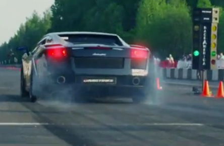 [فيديو] لمبرجيني جلاردو تتحدى الجميع بسيارتها المعدلة Twin Turbo Lamborghini Gallardo