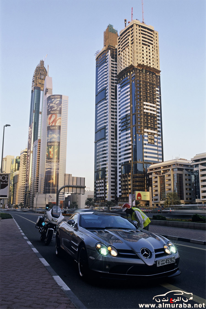 مرسيدس ماكلارين اس ال ار 722 تتواجد في دبي بنسخة خاصة Mercedes-McLaren SLR 722 9