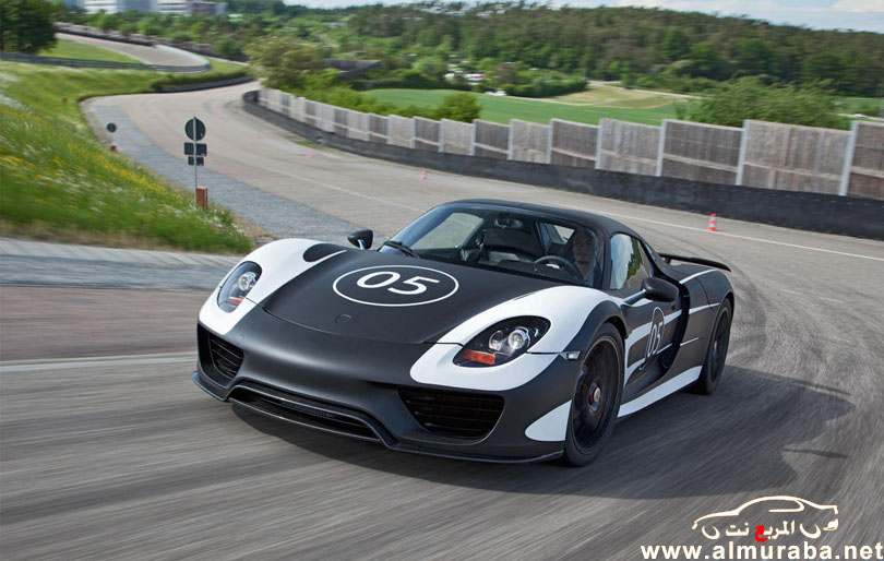 بورش 918 2014 سبايدر الجديدة قد تقطع الحلبة الدائرية في أقل من 7 دقائق Porsche 918 Spyder 2014