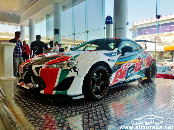 فريق “الدرفت الاماراتي” يستخدم تويوتا 86 بمحرك سوبرا ووكالة الفطيم ترعى الفريق بالصور Toyota 86