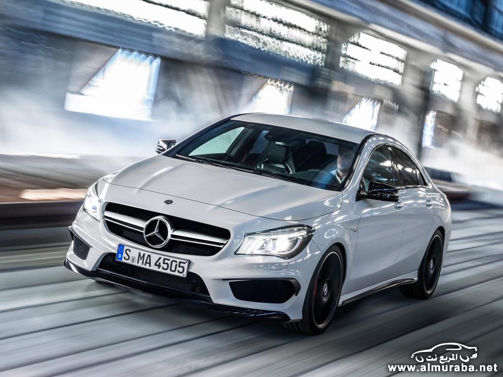 مرسيدس سي ال ايه 2014 45 الجديدة تنشر صور لها قبل معرض نيويورك Mercedes CLA