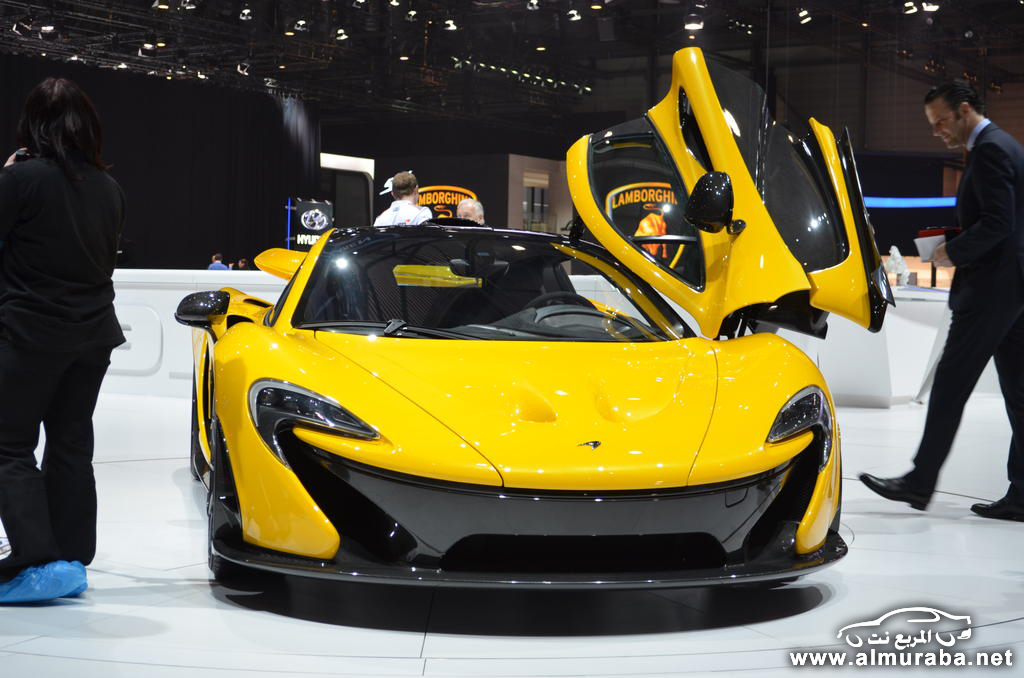 ماكلارين P1 تكشف عن نفسها في معرض جنيف للسيارات مباشرة مع بعض المواصفات McLaren P1 3