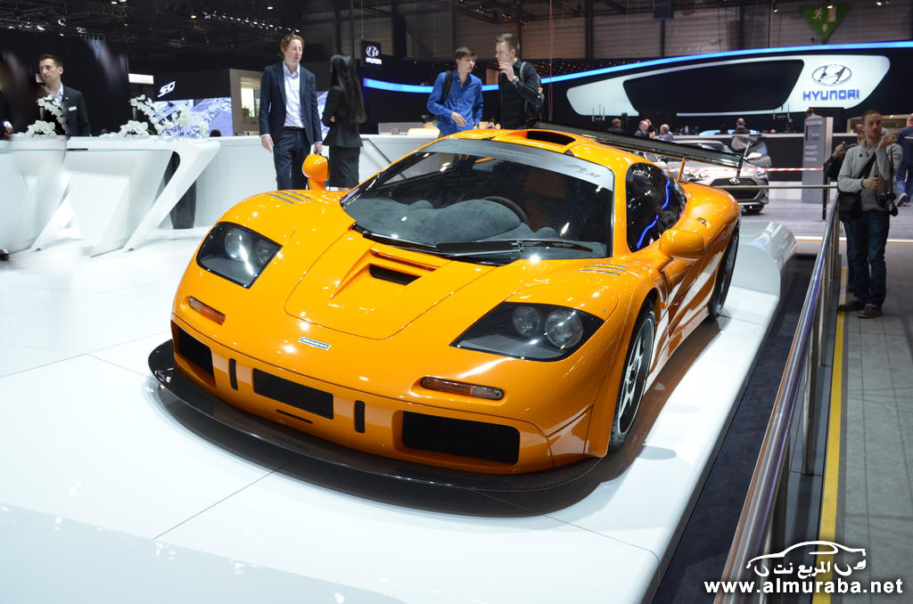 ماكلارين اف ون تبهر الجميع في معرض جنيف للسيارات McLaren F1 XP1 LM 1