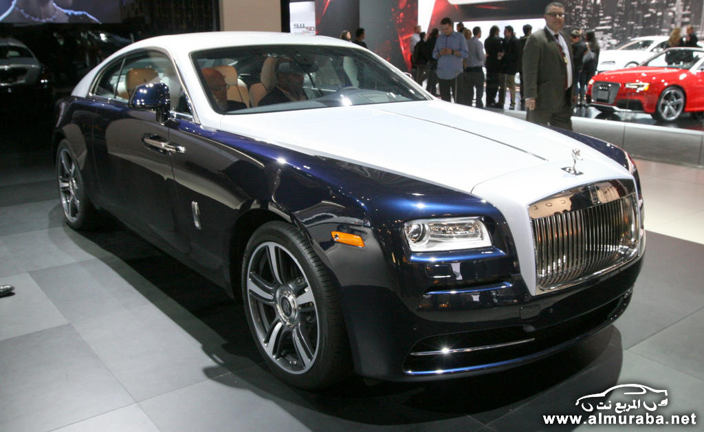 رولز رويس تعرض سيارتها الشبح في معرض نيويورك للسيارات Rolls-Royce Wraith 5