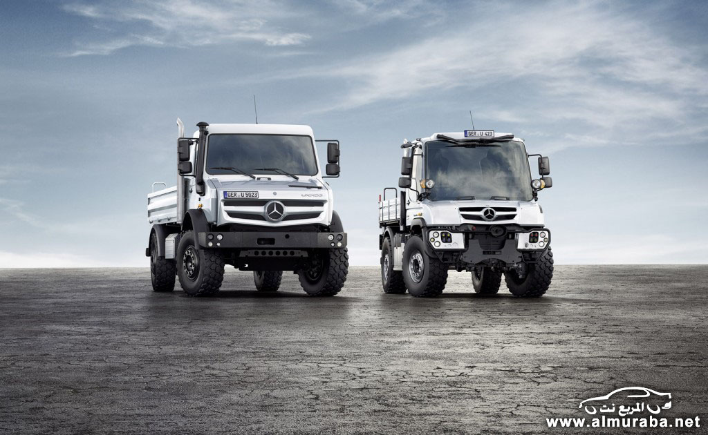 شاحنات مرسيدس 2014 تعرض الجيل الجديد من شاحنات UNIMOG وECONIC “بالصور”