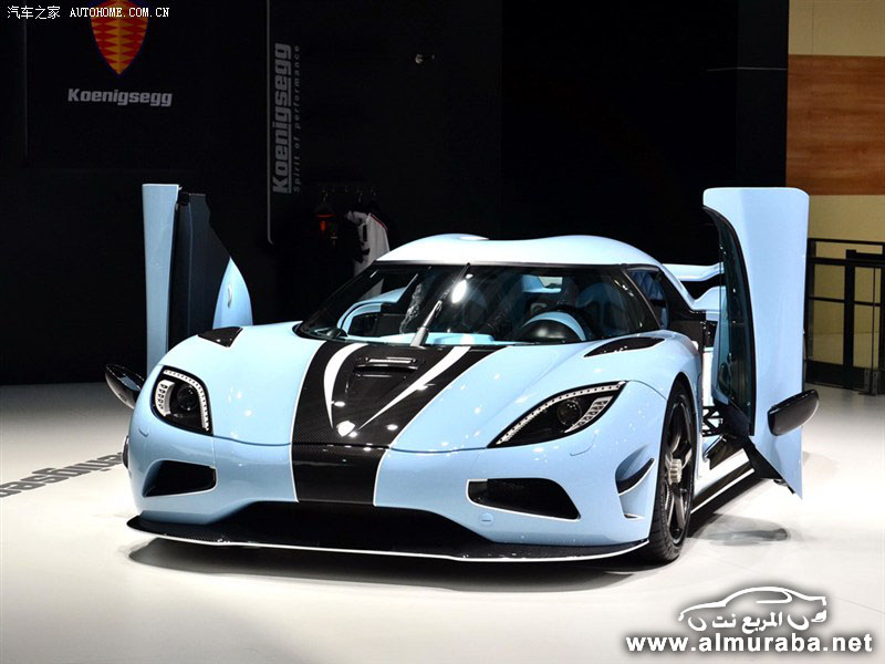 كوينيجسيج اجيرا ار النسخة الخاصة تعرض نفسها في معرض شنغهاي Koenigsegg Agera R