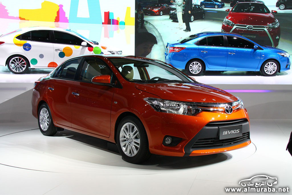 تويوتا يارس 2014 تدشن نفسها في معرض شنغهاي بالصين بأسم "فيوس" Toyota Yaris 7