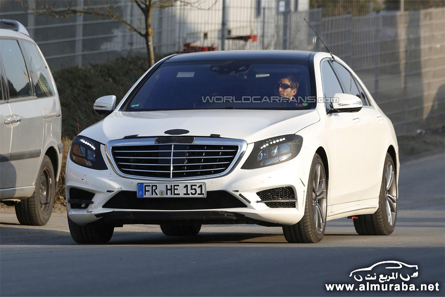 مرسيدس بنز اس “بانوراما” 2014 الجديدة كلياً لعام تظهر بصور جديدة Mercedes S-Class