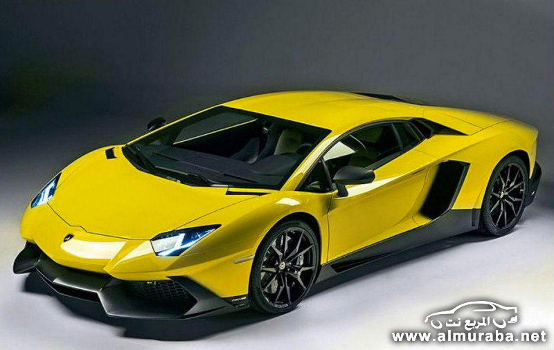 اول صور لسيارة النسخة الخمسون لذكرى لامبورجيني افنتادور Lamborghini Aventador