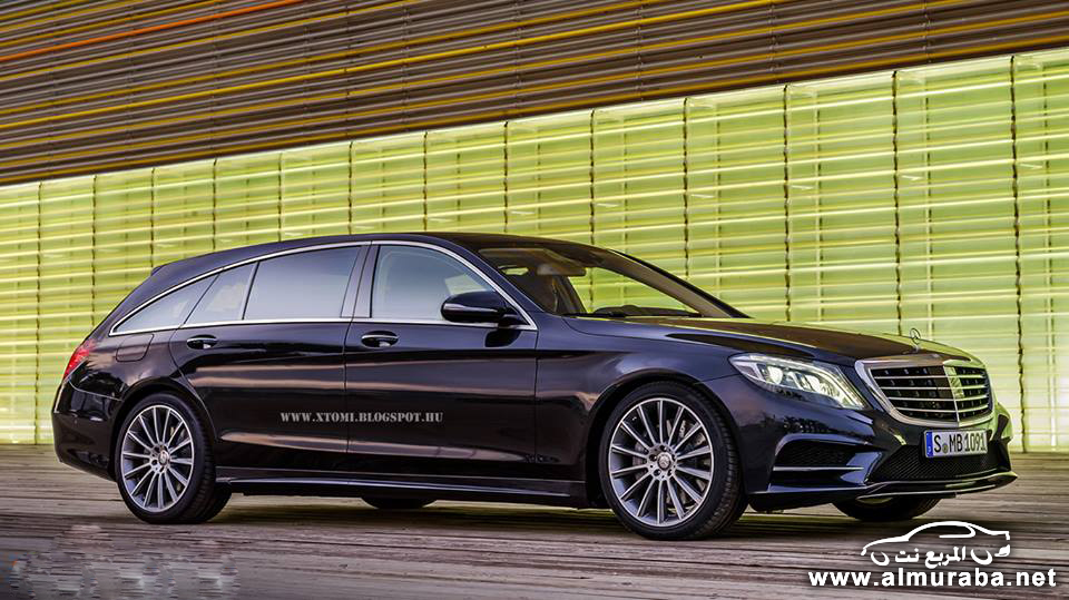 "بالصور" اول شكل تخيلي لسيارة مرسيدس اس كلاس 2014 "العائلية" Mercedes S-Class 8