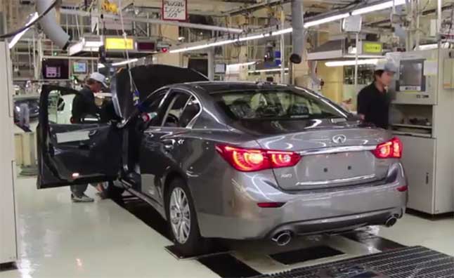 انفنتي كيو 50 2014 سيبدأ إنتاجه في "كينتو" بدولة اليابان رسمياً Infiniti Q50 2014 5