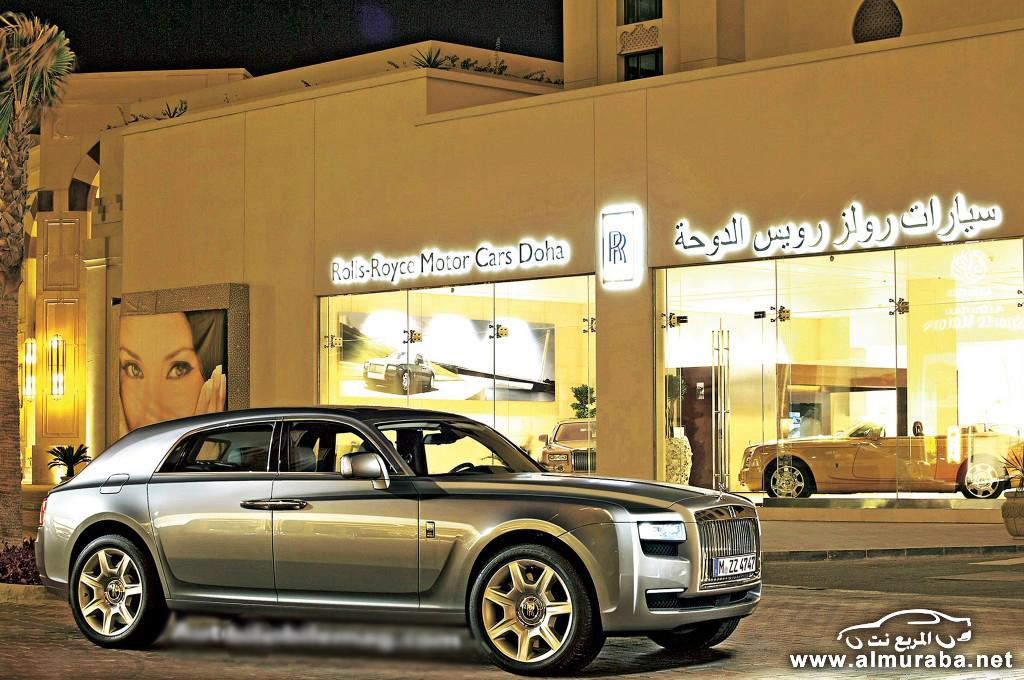 "بالصور" رولز رويس اس يو في التجريبية تتواجد في دولة قطر Rolls-Royce SUV 5