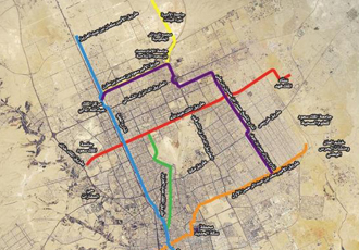 صور مترو الرياض الذي تم إطلاق العمل اليوم بتكلفة 84 مليار ريال