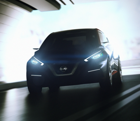 نيسان اليابانية تنشر اول صورة لسيارتها سواي الجديدة القادمة "هاتشباك" Nissan Sway 1