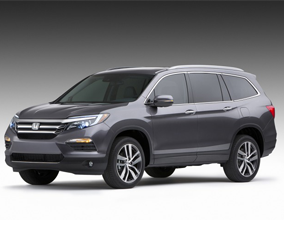 هوندا بايلوت 2016 الجديدة كلياً تظهر على الانترنت قبل تدشينها Honda Pilot