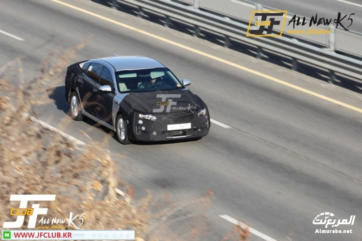 2016-kia-optima-spotted-testing-south-korea-1