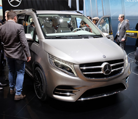 فان مرسيدس 2016 الاختبارية تخطف الأنظار "صور ومواصفات" Mercedes-Benz V-Class 11