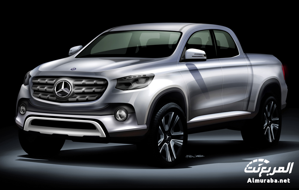 Mercedes-pickup-rendering