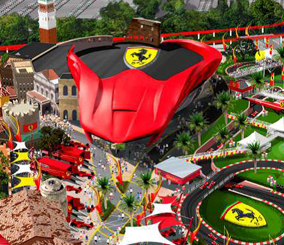 "فيراري" تبدأ رسمياً أعمال البناء في مدينة عالم فيراري بدولة أسبانيا وسينتهي نهاية 2016 Ferrari Land 5