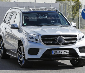 "بالصور" مرسيدس بنز جي ال اس 2016 تحصل على فيس ليفت وتظهر أثناء إختبارها Mercedes-Benz GLS 3