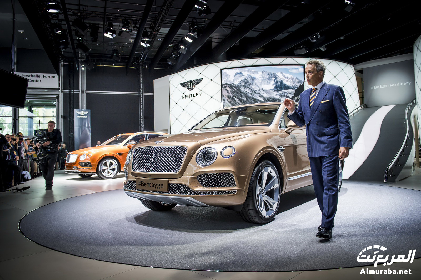 Bentley at Frankfurt motor showPhoto: James Lipman