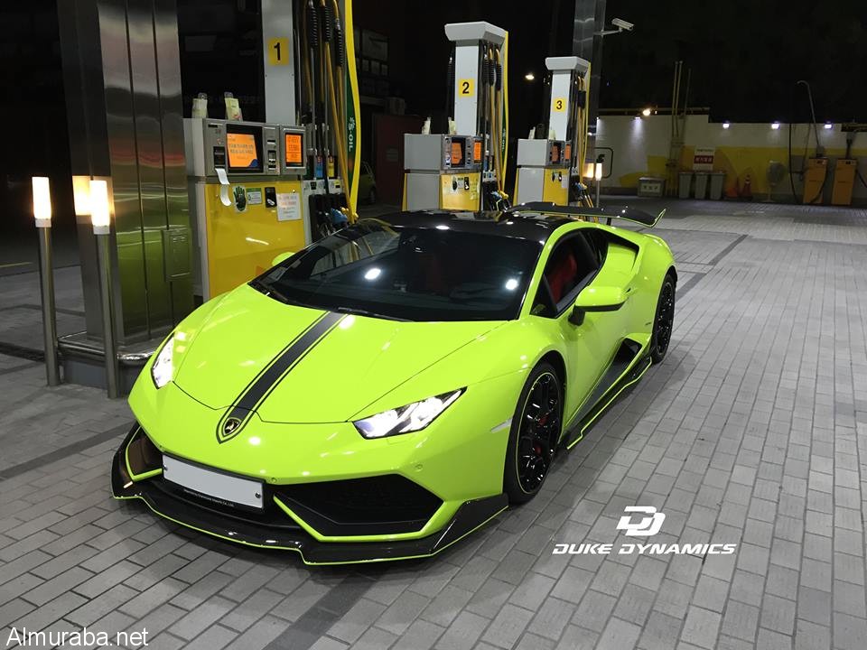 “بالصور” لامبورجيني هوراكان يظهر بتعديلات خاصة من شركة كندية أطلقت عليه “السهم” Lamborghini Huracan