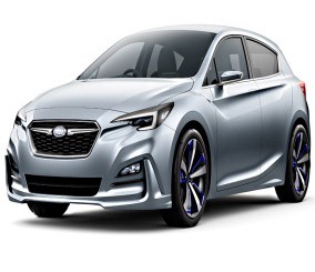 “بالصور” سوبارو امبريزا 5 أبواب الاختبارية مزودة بإطارات بتصميم مثير Impreza 5 Door Concept